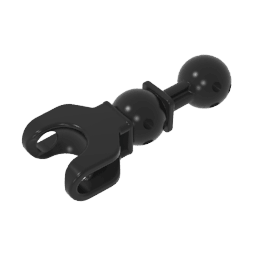 Large Figure Skeletal, Limb, 5L with Ball Joint on Axle and Ball Socket #90609 Large Figure Skeletal, Limb, 5L with Ball Joint on Axle and Ball Socket #90609 - 80-Black Lego Block Sets Alternative
