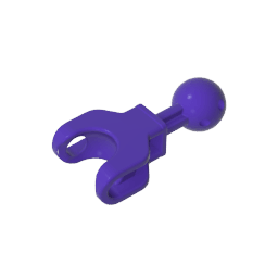 Large Figure Skeletal, Limb, 4L with Ball Joint on Axle and Ball Socket #90611 Large Figure Skeletal, Limb, 4L with Ball Joint on Axle and Ball Socket #90611 - 60-Dark Purple Lego Block Sets Alternative