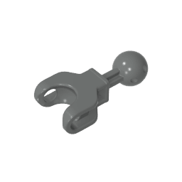 Large Figure Skeletal, Limb, 4L with Ball Joint on Axle and Ball Socket #90611 Large Figure Skeletal, Limb, 4L with Ball Joint on Axle and Ball Socket #90611 - 72-Dark Bluish Gray Lego Block Sets Alternative