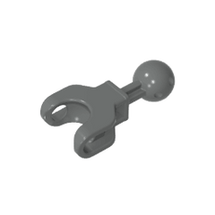 Large Figure Skeletal, Limb, 4L with Ball Joint on Axle and Ball Socket #90611 Large Figure Skeletal, Limb, 4L with Ball Joint on Axle and Ball Socket #90611 - 72-Dark Bluish Gray Lego Block Sets Alternative