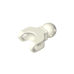 Large Figure Skeletal, Limb with Ball Joint and Ball Socket, Short #90612 Large Figure Skeletal, Limb with Ball Joint and Ball Socket, Short #90612 - 90-White Lego Block Sets Alternative