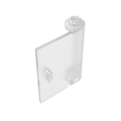 Door 1 x 3 x 3 Right – Open Between Top and Bottom Hinge #60657 Door 1 x 3 x 3 Right – Open Between Top and Bottom Hinge #60657 - 180-Trans Clear Lego Block Sets Alternative