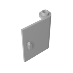 Door 1 x 3 x 3 Right – Open Between Top and Bottom Hinge #60657 Door 1 x 3 x 3 Right – Open Between Top and Bottom Hinge #60657 - 71-Light Bluish Gray Lego Block Sets Alternative
