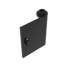 Door 1 x 3 x 3 Right – Open Between Top and Bottom Hinge #60657 Door 1 x 3 x 3 Right – Open Between Top and Bottom Hinge #60657 - 80-Black Lego Block Sets Alternative