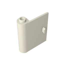 Door 1 x 3 x 3 Left – Open Between Top and Bottom Hinge #60658 Door 1 x 3 x 3 Left – Open Between Top and Bottom Hinge #60658 - 90-White Lego Block Sets Alternative