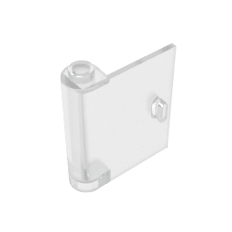 Door 1 x 3 x 3 Left – Open Between Top and Bottom Hinge #60658 Door 1 x 3 x 3 Left – Open Between Top and Bottom Hinge #60658 - 180-Trans Clear Lego Block Sets Alternative