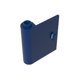 Door 1 x 3 x 3 Left – Open Between Top and Bottom Hinge #60658 Door 1 x 3 x 3 Left – Open Between Top and Bottom Hinge #60658 - 55-Dark Blue Lego Block Sets Alternative