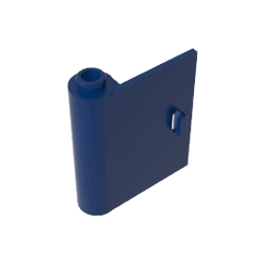 Door 1 x 3 x 3 Left – Open Between Top and Bottom Hinge #60658 Door 1 x 3 x 3 Left – Open Between Top and Bottom Hinge #60658 - 55-Dark Blue Lego Block Sets Alternative