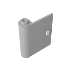 Door 1 x 3 x 3 Left – Open Between Top and Bottom Hinge #60658 Door 1 x 3 x 3 Left – Open Between Top and Bottom Hinge #60658 - 71-Light Bluish Gray Lego Block Sets Alternative