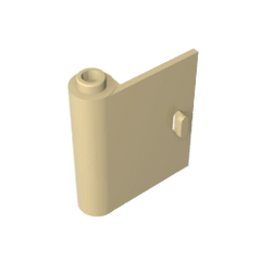 Door 1 x 3 x 3 Left – Open Between Top and Bottom Hinge #60658 Door 1 x 3 x 3 Left – Open Between Top and Bottom Hinge #60658 - 31-Tan Lego Block Sets Alternative