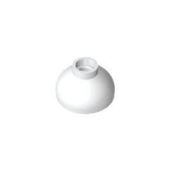 Brick Round 2 x 2 Dome Bottom [Open Stud] #15395 Brick Round 2 x 2 Dome Bottom [Open Stud] #15395 - 91-White Lego Block Sets Alternative