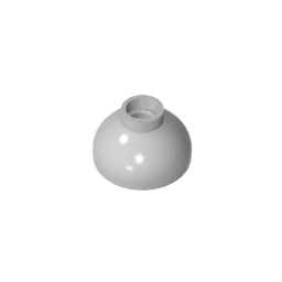 Brick Round 2 x 2 Dome Bottom [Open Stud] #15395 Brick Round 2 x 2 Dome Bottom [Open Stud] #15395 - 71-Light Bluish Gray Lego Block Sets Alternative