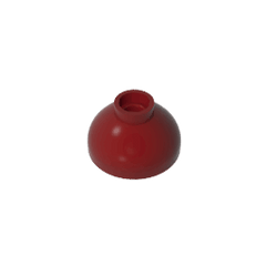 Brick Round 2 x 2 Dome Bottom [Open Stud] #15395 Brick Round 2 x 2 Dome Bottom [Open Stud] #15395 - 14-Dark Red Lego Block Sets Alternative
