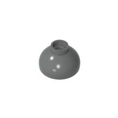 Brick Round 2 x 2 Dome Bottom [Open Stud] #15395 Brick Round 2 x 2 Dome Bottom [Open Stud] #15395 - 72-Dark Bluish Gray Lego Block Sets Alternative