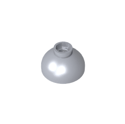 Brick Round 2 x 2 Dome Bottom [Open Stud] #15395 Brick Round 2 x 2 Dome Bottom [Open Stud] #15395 - 73-Flat Silver Lego Block Sets Alternative