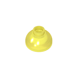 Brick Round 2 x 2 Dome Bottom [Open Stud] #15395 Brick Round 2 x 2 Dome Bottom [Open Stud] #15395 - 130-Trans Yellow Lego Block Sets Alternative