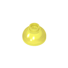Brick Round 2 x 2 Dome Bottom [Open Stud] #15395 Brick Round 2 x 2 Dome Bottom [Open Stud] #15395 - 130-Trans Yellow Lego Block Sets Alternative