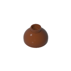 Brick Round 2 x 2 Dome Bottom [Open Stud] #15395 Brick Round 2 x 2 Dome Bottom [Open Stud] #15395 - 81-Reddish Brown Lego Block Sets Alternative