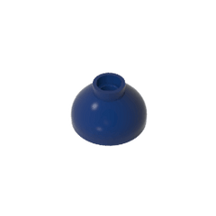 Brick Round 2 x 2 Dome Bottom [Open Stud] #15395 Brick Round 2 x 2 Dome Bottom [Open Stud] #15395 - 55-Dark Blue Lego Block Sets Alternative
