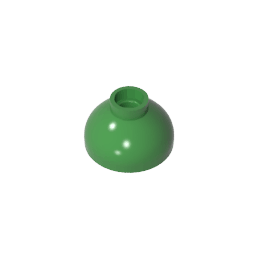 Brick Round 2 x 2 Dome Bottom [Open Stud] #15395 Brick Round 2 x 2 Dome Bottom [Open Stud] #15395 - 40-Green Lego Block Sets Alternative