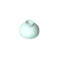 Brick Round 2 x 2 Dome Bottom [Open Stud] #15395 Brick Round 2 x 2 Dome Bottom [Open Stud] #15395 - 45-Light Aqua Lego Block Sets Alternative