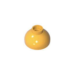 Brick Round 2 x 2 Dome Bottom [Open Stud] #15395 Brick Round 2 x 2 Dome Bottom [Open Stud] #15395 - 36-Bright Light Orange Lego Block Sets Alternative