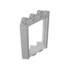 Door Frame 4 x 4 x 6 Corner #28327 Door Frame 4 x 4 x 6 Corner #28327 - 71-Light Bluish Gray Lego Block Sets Alternative