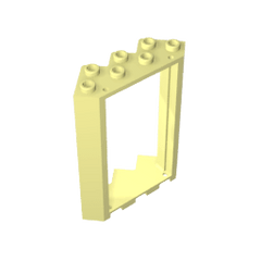 Door Frame 4 x 4 x 6 Corner #28327 Door Frame 4 x 4 x 6 Corner #28327 - 33-Bright Light Yellow Lego Block Sets Alternative