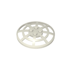 Dish 6 x 6 Inverted [Radar / Webbed / anti-studs at 90°] #4285 Dish 6 x 6 Inverted [Radar / Webbed / anti-studs at 90°] #4285 - 90-White Lego Block Sets Alternative