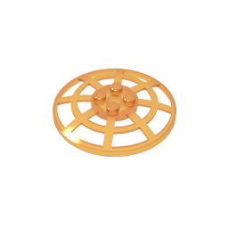 Dish 6 x 6 Inverted [Radar / Webbed / anti-studs at 90°] #4285 Dish 6 x 6 Inverted [Radar / Webbed / anti-studs at 90°] #4285 - 120-Trans Orange Lego Block Sets Alternative
