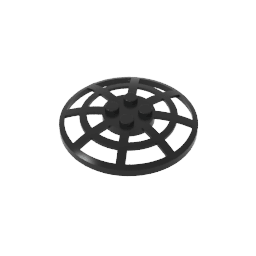 Dish 6 x 6 Inverted [Radar / Webbed / anti-studs at 90°] #4285 Dish 6 x 6 Inverted [Radar / Webbed / anti-studs at 90°] #4285 - 80-Black Lego Block Sets Alternative