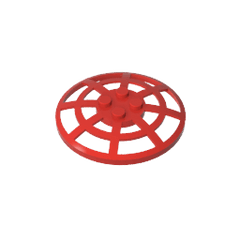 Dish 6 x 6 Inverted [Radar / Webbed / anti-studs at 90°] #4285 Dish 6 x 6 Inverted [Radar / Webbed / anti-studs at 90°] #4285 - 10-Red Lego Block Sets Alternative