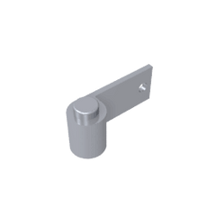 Door 1 x 3 x 1 Right #3821 Door 1 x 3 x 1 Right #3821 - 73-Flat Silver Lego Block Sets Alternative