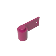 Door 1 x 3 x 1 Right #3821 Door 1 x 3 x 1 Right #3821 - 13-Magenta Lego Block Sets Alternative