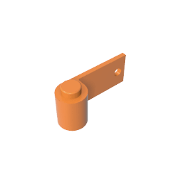 Door 1 x 3 x 1 Right #3821 Door 1 x 3 x 1 Right #3821 - 21-Orange Lego Block Sets Alternative