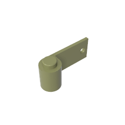 Door 1 x 3 x 1 Right #3821 Door 1 x 3 x 1 Right #3821 - 49-Olive Green Lego Block Sets Alternative