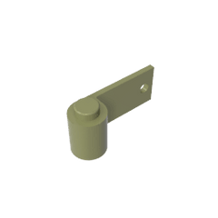 Door 1 x 3 x 1 Right #3821 Door 1 x 3 x 1 Right #3821 - 49-Olive Green Lego Block Sets Alternative
