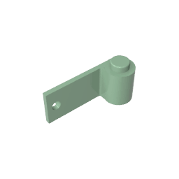 Door 1 x 3 x 1 Left #3822 Door 1 x 3 x 1 Left #3822 - 48-Sand Green Lego Block Sets Alternative