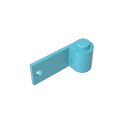 Door 1 x 3 x 1 Left #3822 Door 1 x 3 x 1 Left #3822 - 46-Medium Azure Lego Block Sets Alternative