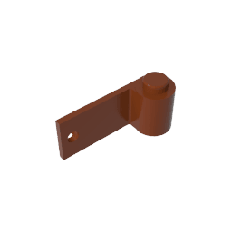 Door 1 x 3 x 1 Left #3822 Door 1 x 3 x 1 Left #3822 - 81-Reddish Brown Lego Block Sets Alternative