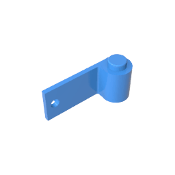 Door 1 x 3 x 1 Left #3822 Door 1 x 3 x 1 Left #3822 - 51-Dark Azure Lego Block Sets Alternative