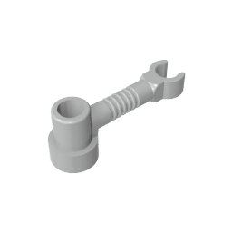 Bar 1 x 3 [Clip / Anti-Stud] #4735 Bar 1 x 3 [Clip / Anti-Stud] #4735 - 71-Light Bluish Gray Lego Block Sets Alternative