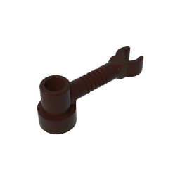 Bar 1 x 3 [Clip / Anti-Stud] #4735 Bar 1 x 3 [Clip / Anti-Stud] #4735 - 82-Dark Brown Lego Block Sets Alternative