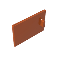 Cupboard 2 x 3 x 2 Door #4533 Cupboard 2 x 3 x 2 Door #4533 - 83-Dark Orange Lego Block Sets Alternative