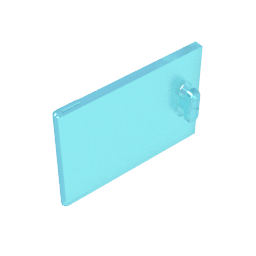 Cupboard 2 x 3 x 2 Door #4533 Cupboard 2 x 3 x 2 Door #4533 - 152-Trans Light Blue Lego Block Sets Alternative