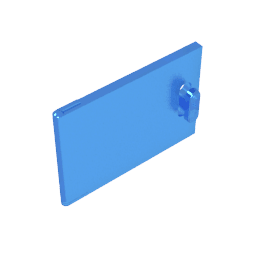 Cupboard 2 x 3 x 2 Door #4533 Cupboard 2 x 3 x 2 Door #4533 - 150-Trans Dark Blue Lego Block Sets Alternative