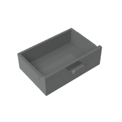 Cupboard 2 x 3 Drawer #4536 Cupboard 2 x 3 Drawer #4536 - 72-Dark Bluish Gray Lego Block Sets Alternative