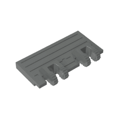 Hinge Train Gate 2 x 4 Locking Dual 2 Fingers without Rear Reinforcements #92092 Hinge Train Gate 2 x 4 Locking Dual 2 Fingers without Rear Reinforcements #92092 - 72-Dark Bluish Gray Lego Block Sets Alternative