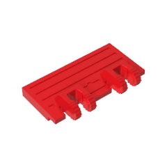 Hinge Train Gate 2 x 4 Locking Dual 2 Fingers without Rear Reinforcements #92092 Hinge Train Gate 2 x 4 Locking Dual 2 Fingers without Rear Reinforcements #92092 - 10-Red Lego Block Sets Alternative