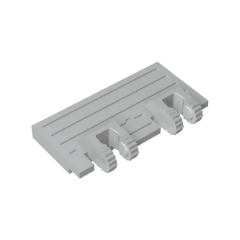Hinge Train Gate 2 x 4 Locking Dual 2 Fingers without Rear Reinforcements #92092 Hinge Train Gate 2 x 4 Locking Dual 2 Fingers without Rear Reinforcements #92092 - 71-Light Bluish Gray Lego Block Sets Alternative